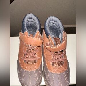 Stride Rite Brown and Gray Kids Sneakers